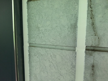 シーリングの様子